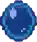 Burbuja azul decorativo de juegos retro arcade