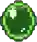 Burbuja verde decorativo de juegos retro arcade